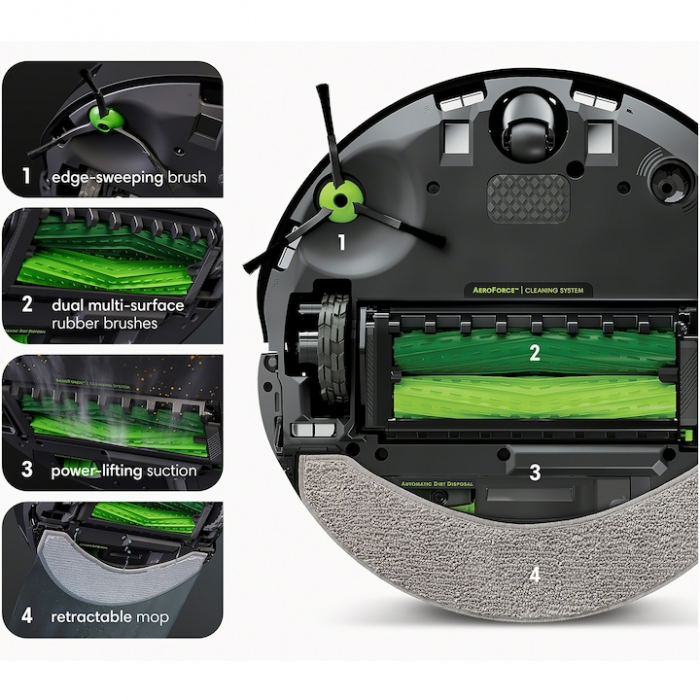 Robot aspirator iRobot Roomba Combo j7+ pukika [5]