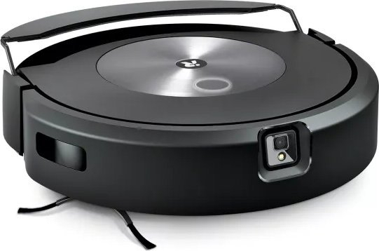 Robot Aspirator + Mop 2‑în‑1 iRobot Roomba Combo J7 C7158, 4‑Etape Aspirare, Mop Retractabil, Navigație PrecisionVision, Wi‑Fi, Negru pukika.ro [2]