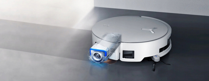 Robot Aspirator & Mop cu Omni‑Station All‑in‑One Ecovacs Deebot X8 Pro Omni, 18 000 Pa, Ozmo Roller, TruEdge 2.0, Wi‑Fi, Alb pukika.ro [9]