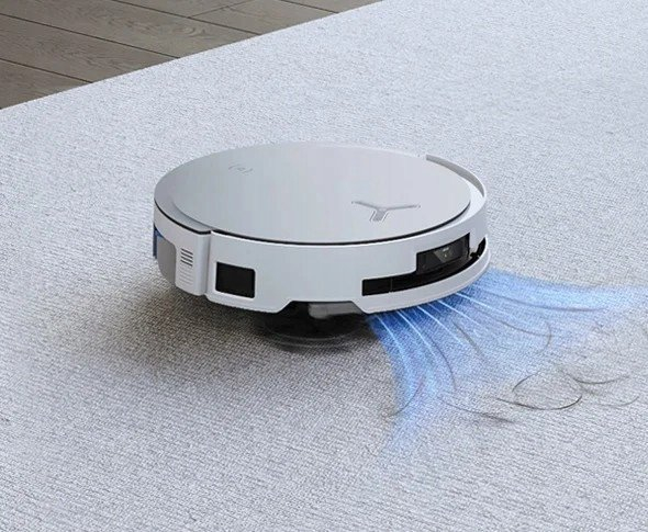Robot Aspirator & Mop cu Omni‑Station All‑in‑One Ecovacs Deebot X8 Pro Omni, 18 000 Pa, Ozmo Roller, TruEdge 2.0, Wi‑Fi, Alb pukika.ro [7]