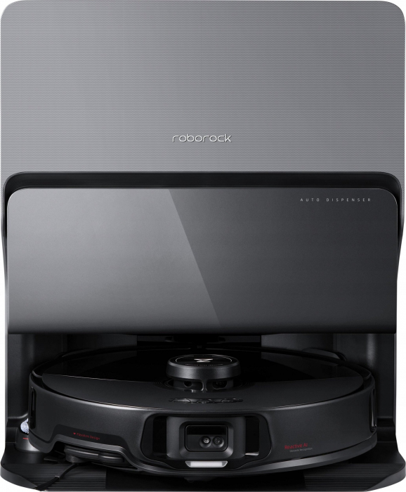 Robot Aspirator + Mop cu Stație All‑in‑One Roborock S8 MaxV Ultra S8MVU52, 10 000 Pa, VibraRise 3.0, LiDAR & AI, 180 min, Negru pukika.ro [2]