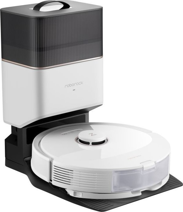 Robot Aspirator & Mop cu Stație Auto‑Empty Roborock Q8 Max+ R100043, 5200 mAh, 5500 Pa, LiDAR, Alb pukika.ro [1]