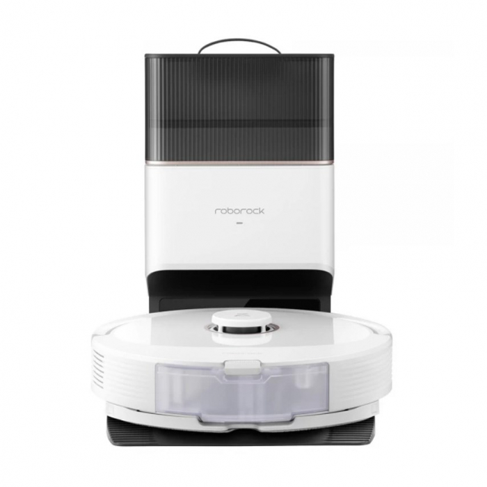 Robot Aspirator & Mop cu Stație Auto‑Empty Roborock Q8 Max+ R100043, 5200 mAh, 5500 Pa, LiDAR, Alb pukika.ro [3]
