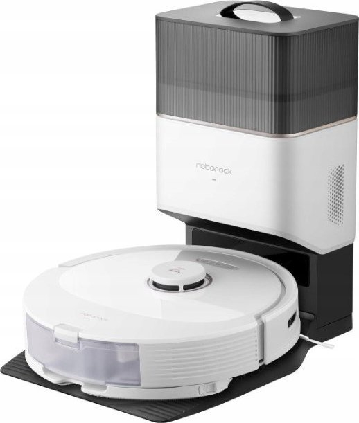 Robot Aspirator & Mop cu Stație Auto‑Empty Roborock Q8 Max+ R100043, 5200 mAh, 5500 Pa, LiDAR, Alb pukika.ro [2]