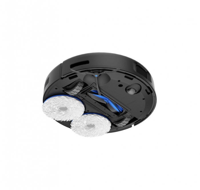 Robot Aspirator & Mop cu Stație OMNI All-in-One Ecovacs Deebot N30 Pro Omni, 10 000 Pa, ZeroTangle 2.0, Mopping cu Apă Caldă 60 °C, Navigație LiDAR, Wi‑Fi, Negru pukika.ro [6]