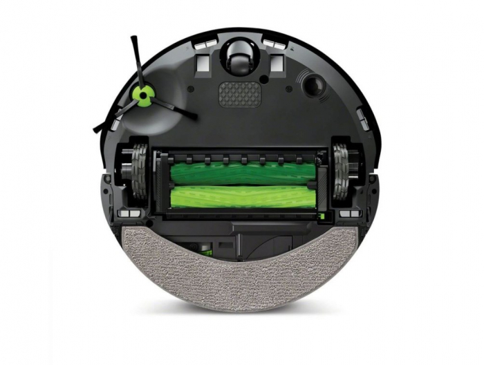 Robot Aspirator + Mop iRobot Roomba Combo 10 Max X085840, Suport AutoWash, Vacuum 4‑Etape, Mop SmartScrub, Wi‑Fi, Negru pukika.ro [8]