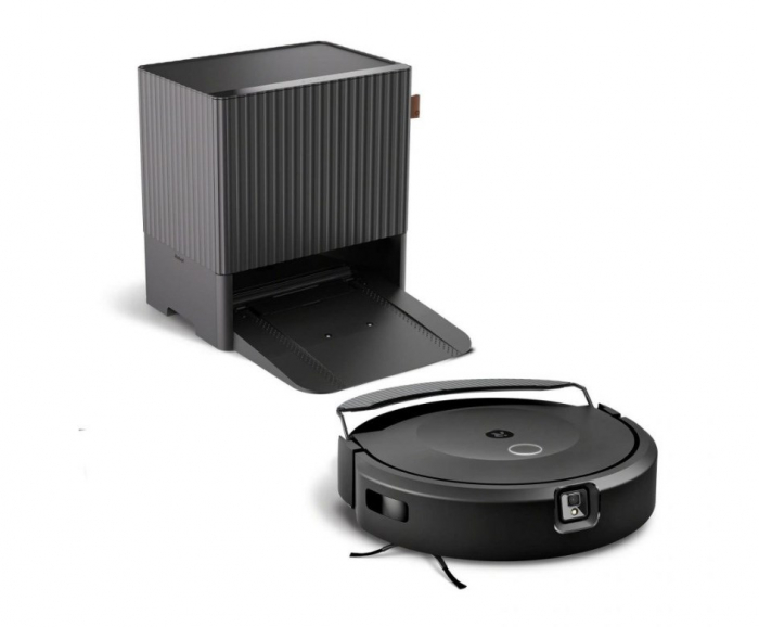 Robot Aspirator + Mop iRobot Roomba Combo 10 Max X085840, Suport AutoWash, Vacuum 4‑Etape, Mop SmartScrub, Wi‑Fi, Negru pukika.ro [3]