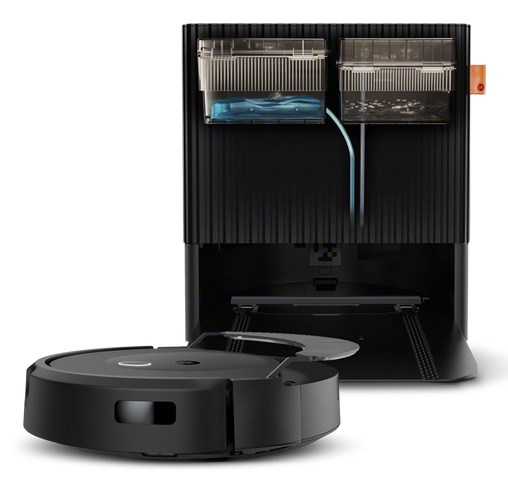 Robot Aspirator + Mop iRobot Roomba Combo 10 Max X085840, Suport AutoWash, Vacuum 4‑Etape, Mop SmartScrub, Wi‑Fi, Negru pukika.ro [2]