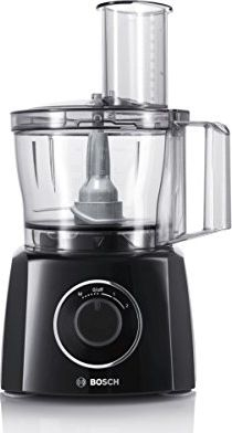 Robot de Bucătărie Bosch MultiTalent 3 MCM3201B, 800 W, Bol 2.3 L, Blender 1 L, 2 Viteze + Pulse, Accesorii Multifuncționale, Negru pukika.ro [2]