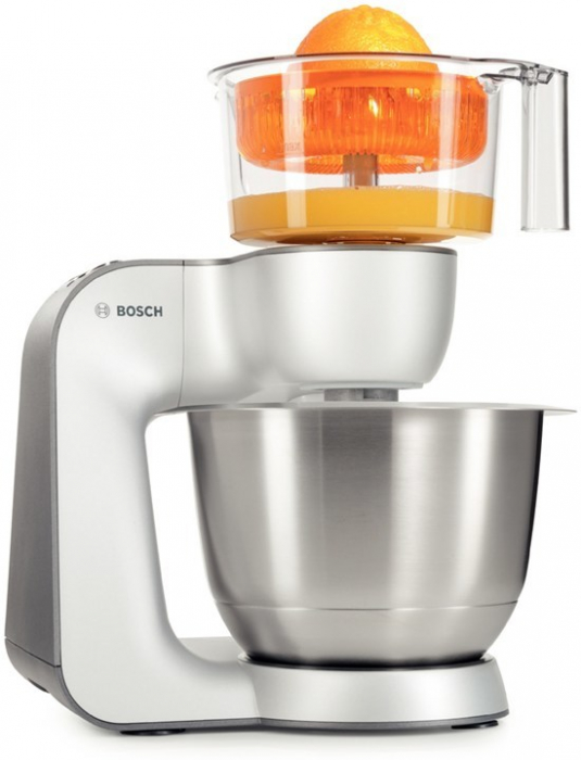 Robot de Bucătărie Bosch MUM54251, 900W, Bol 3.9L, 7 Viteze, Frământare, Mixare, Storcător, Măcinare, Alb pukika.ro [10]