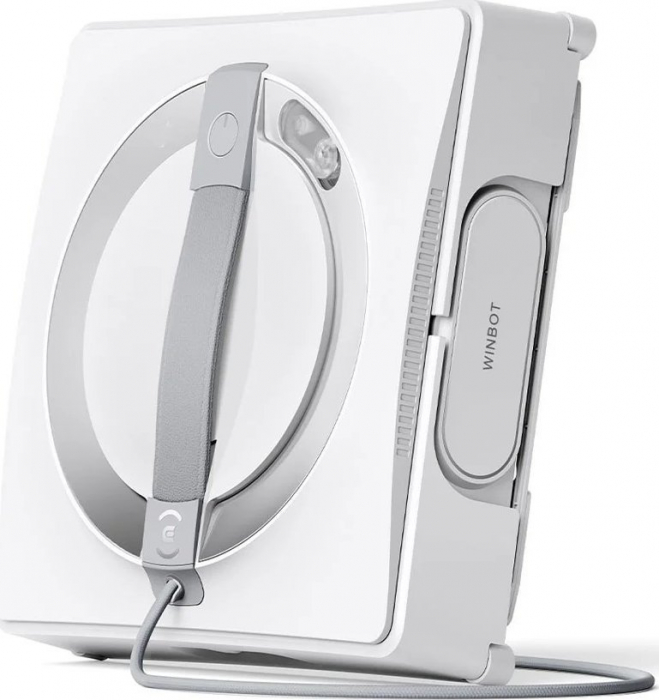 Robot de Curățare Geamuri Ecovacs Winbot W2 OMNI cu Stație OMNI, Baterie 4500 mAh, Suprapunere 5500 Pa, Detecție Margină, 63 dB, Alb pukika.ro [3]
