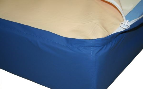Saltea antiescare cu husa respirabila si impermeabila Medpunkt, din spuma poliuretanică, greutate maxima 130 Kg, Albastru pukika.ro [3]