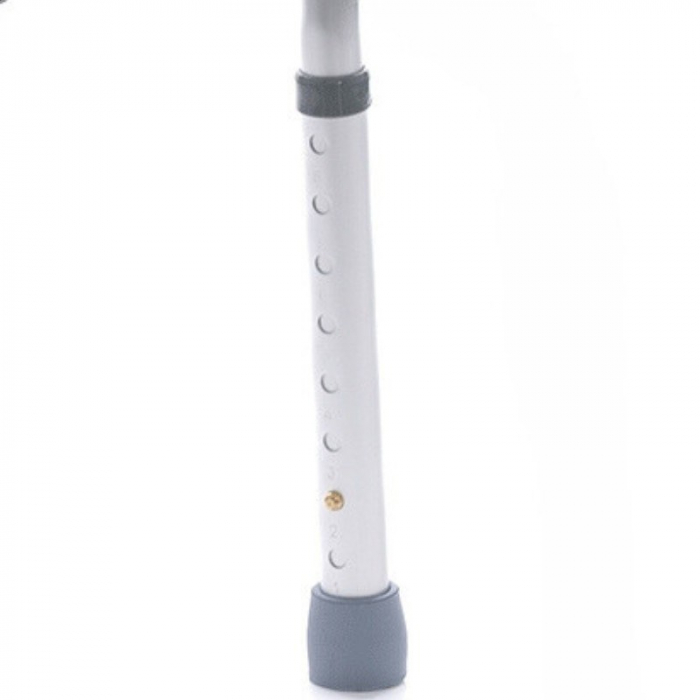 Scaun de baie rotund MDH, 4 picioare, inaltime ajustabila, greutate maxima 100 Kg, Alb pukika.ro [2]