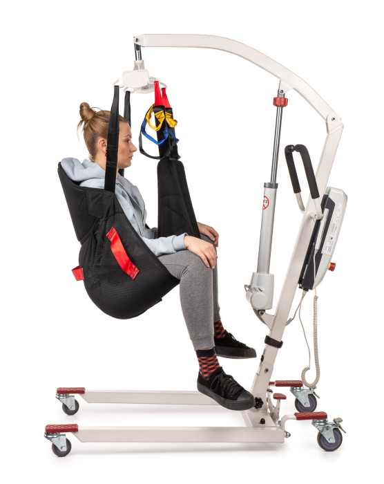 Scaun mobil de ridicare si transportare pentru persoane cu dizabilitati, cu telecomanda, greutate maxima 180 Kg, Alb pukika.ro [5]