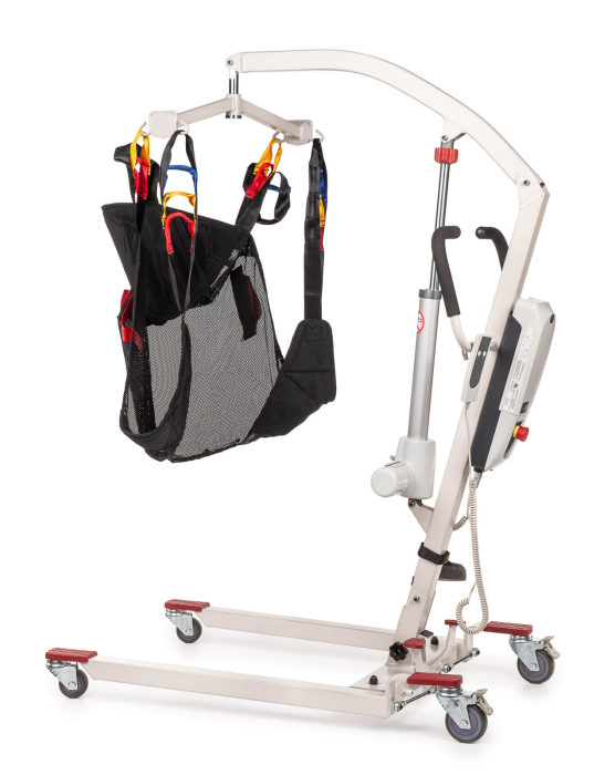 Scaun mobil de ridicare si transportare pentru persoane cu dizabilitati, cu telecomanda, greutate maxima 180 Kg, Alb pukika.ro [7]