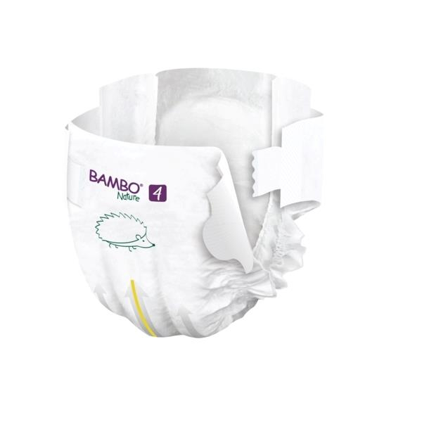Scutece Bambo Nature, Eco-Friendly, Marimea 4, 7-14 kg, 24 bucati [4]