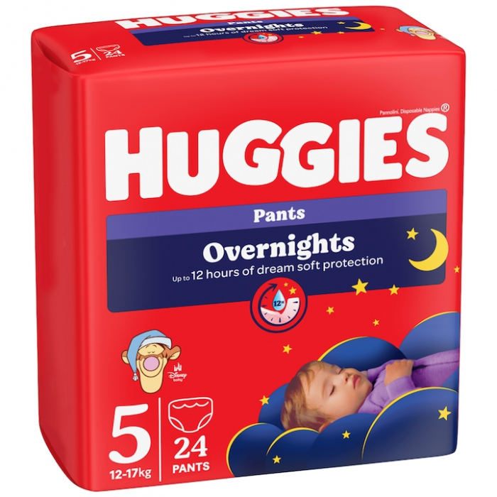 Scutece chilotel Huggies Elite Soft Overnight,Nr.5, 12-17 kg, 24 buc [2]