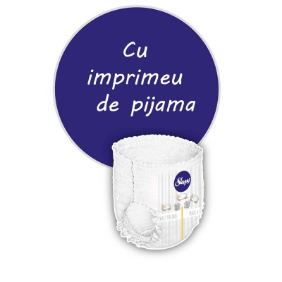 Scutece chilotel Sleepy Natural Junior Night, Marimea 5, 11-18 kg, 24 bucati [2]