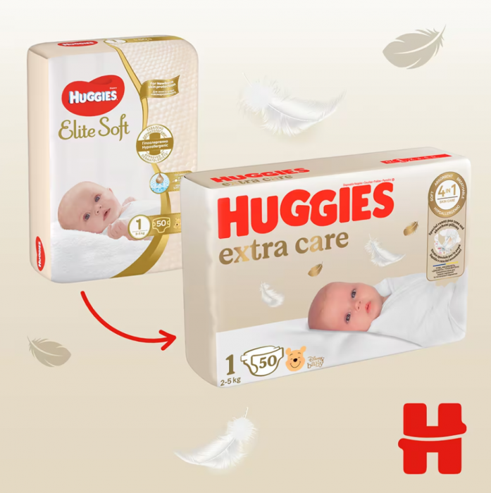 Scutece Huggies Extra Care 1,84 buc [2]