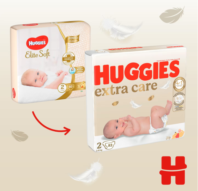 Scutece Huggies Extra Care 2,82 buc [2]