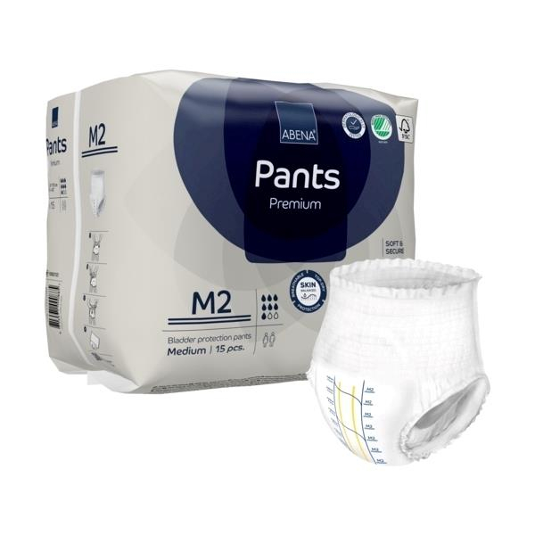 Scutece Incontinenta Adulti ABENA Pants M2, Premium, Tip Chilot, 15 bucati [2]