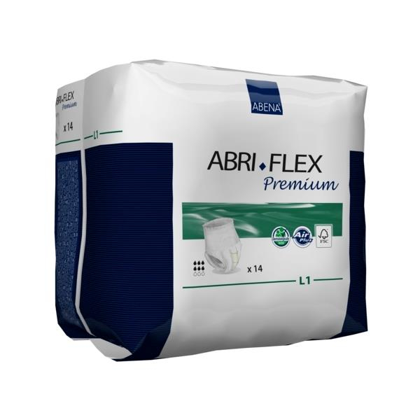 Scutece Incontinenta Adulti Abri-Flex L1 Premium FSC, Tip Chilot, 14 bucati [2]