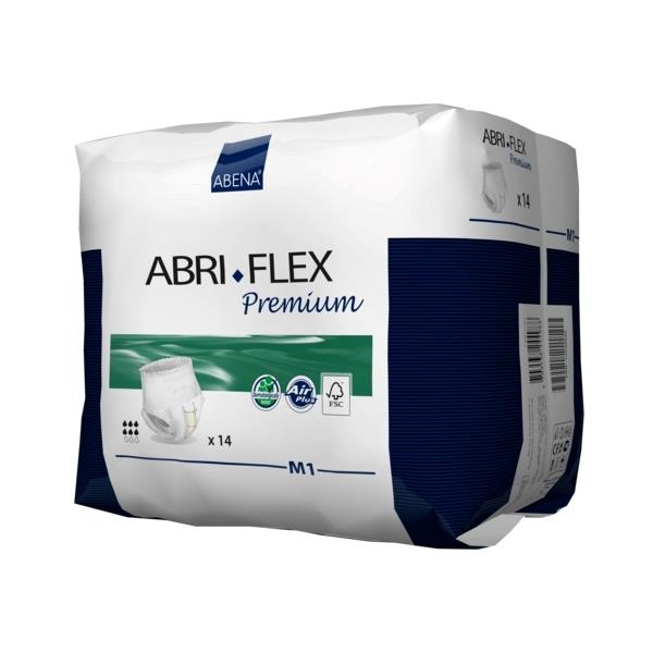 Scutece Incontinenta Adulti Abri-Flex M1 Premium FSC, Tip Chilot, 14 bucati [3]