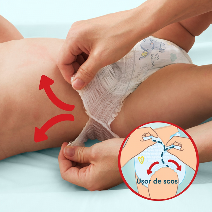Scutece Pampers Pants Premium Care Marimea 5, 12 - 17 Kg, 102 Bucati [6]