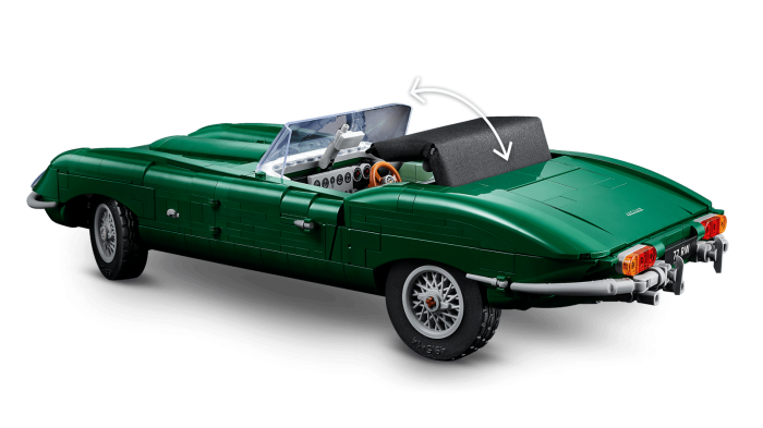 Set de construcție LEGO Icons Jaguar E-Type 11381, 1673 piese - pukika.ro [6]