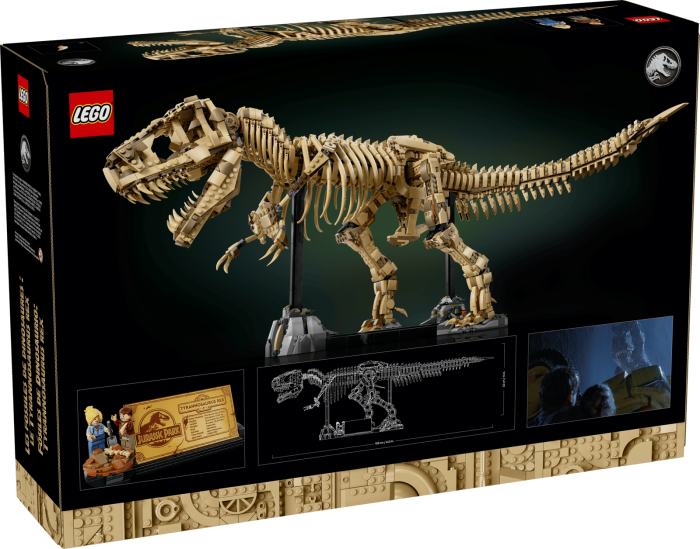 Set de constructie LEGO Jurassic Park 76968, schelet dinozaur Tyranozaur, 33cm, 3145 piese - pukika.ro [13]