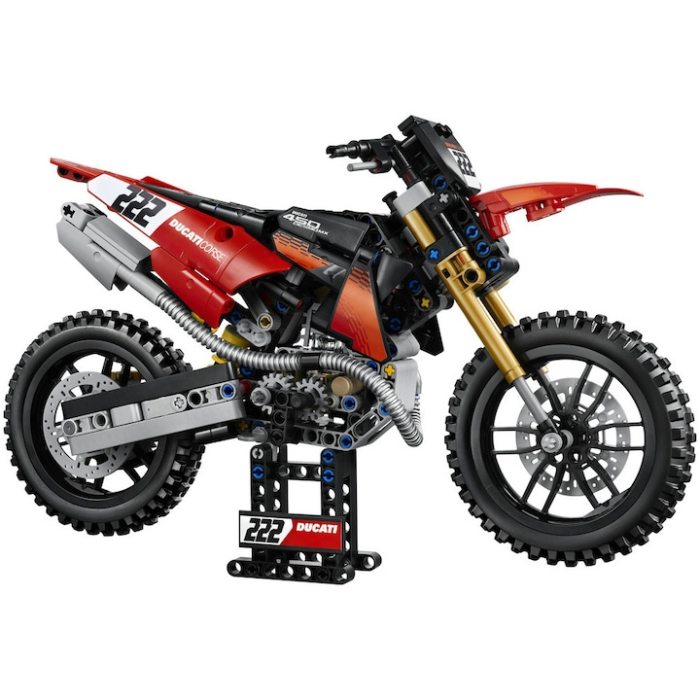 Set de constructie LEGO® Technic Motocicleta Ducati Desmo450 MX, versiunea de uzina 42238, 457 piese [2]