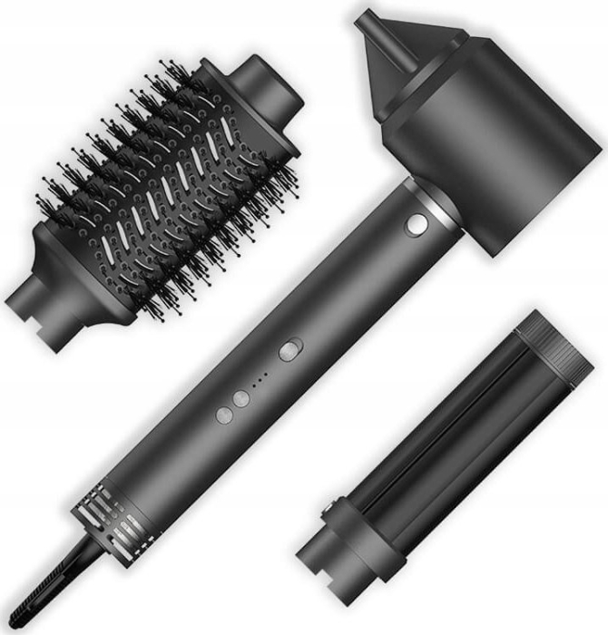 Set Uscător de Păr Maestro MR-230, 1200 W, 2 trepte temperatură, aer rece, Negru pukika.ro [3]