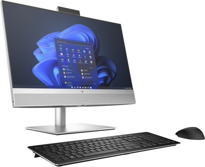 Sistem All In One PC HP EliteOne 840 G9, 23.8" Full HD Touchscreen, Intel® Core™ i5 13500 pana la 4.8 GHz, 16 GB RAM DDR5 4800, 512 GB SSD, Intel® UHD Graphics 770, Windows 11 Pro, Silver [2]