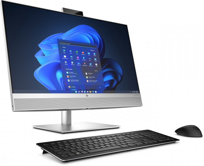 Sistem All In One PC HP EliteOne 870 G9, 27" Full HD, Intel® Core™ i5 13500 pana la 4.8 GHz, 16 GB RAM DDR5 4800, 512 GB SSD, Intel® UHD Graphics 770, Windows 11 Pro, Silver [2]