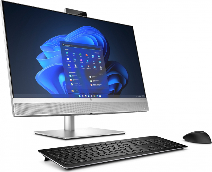 Sistem All In One PC HP EliteOne 870 G9, 27" QHD Touchscreen, Intel® Core™ i5 13500 pana la 4.8 GHz, 16 GB RAM DDR5 4800, 512 GB SSD, Intel® UHD Graphics, Bang & Olufsen, Windows 11 Pro, Silver [3]