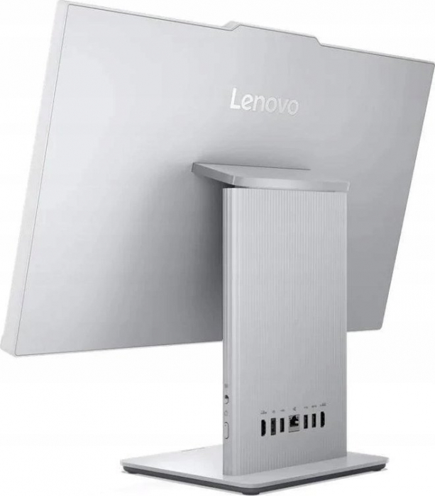 Sistem All In one PC Lenovo IdeaCentre AIO, 23.8" Full HD, Intel® Core™ i3 1315U pana la 4.5 GHz, 16 GB RAM DDR5 5200, 512 GB SSD, Intel® UHD Graphics, Windows 11 Home, Clound Grey [7]