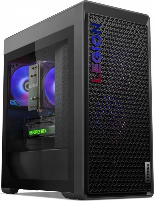 Sistem Desktop PC Gaming Lenovo Legion T5, Intel® Core™ i5 14400F pana la 4.7 GHz, 32 GB RAM DDR5 5600, 1 TB SSD, NVIDIA® GeForce® RTX 4060 8 GB, Windows 11 Home, Grey [4]