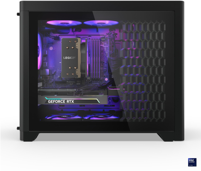 Sistem Desktop PC Gaming Lenovo Legion T5, Intel® Core™ Ultra 5 225 pana la 4.9 GHz, 32 GB RAM DDR5 5600, 1 TB SSD, NVIDIA® GeForce® RTX 5060 Ti 8 GB, Free Dos, Black [2]