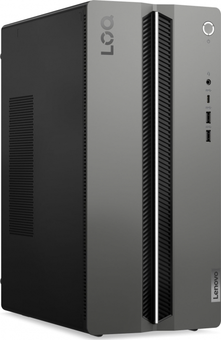Sistem Desktop PC Gaming Lenovo LOQ Tower, Intel® Core™ i5 14400F pana la 4.7 GHz, 16 GB RAM DDR5 4800, 1 TB SSD, NVIDIA® GeForce® RTX 3050 6 GB, Free Dos, Black [1]