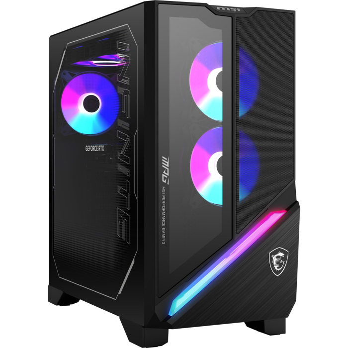 Sistem Desktop PC Gaming MSI MPG Infinite X3 AI, Intel® Core™ Ultra 9 285K pana la 5.5 GHz, 64 GB RAM DDR5 5600, 1 TB SSD, NVIDIA® GeForce® RTX 5090 32 GB, Windows 11 Home, Black [5]