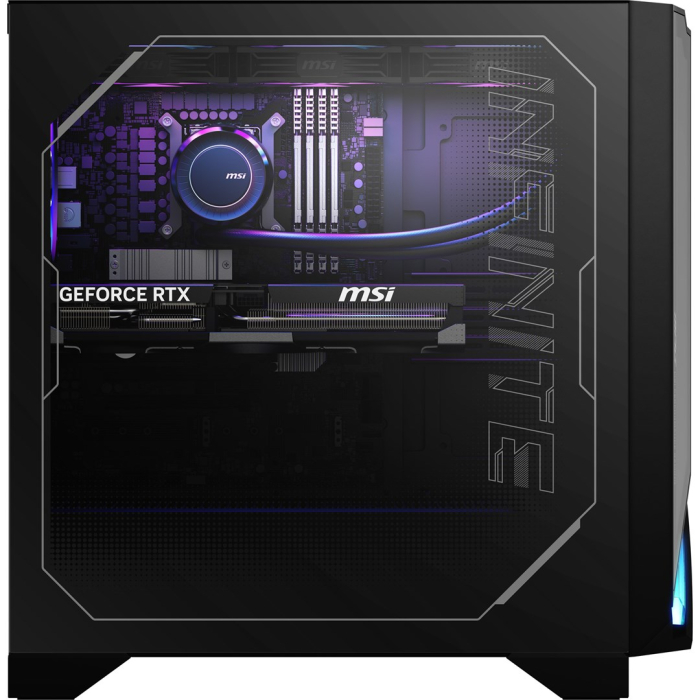 Sistem Desktop PC Gaming MSI MPG Infinite X3 AI, Intel® Core™ Ultra 9 285K pana la 5.5 GHz, 64 GB RAM DDR5 5600, 1 TB SSD, NVIDIA® GeForce® RTX 5090 32 GB, Windows 11 Home, Black [4]