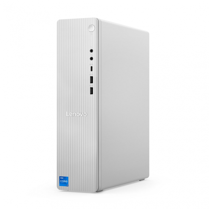 Sistem Desktop PC Lenovo IdeaCentre Tower, Intel® Core™ i5 14400 pana la 4.7 GHz, 32 GB RAM DDR5 4800, 1 TB SSD, Intel® UHD Graphics 730, Free Dos, Grey [3]