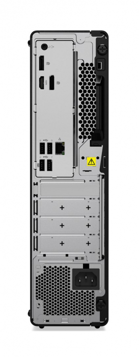 Sistem Desktop PC Lenovo ThinkCentre M75s G5, AMD Ryzen™ 3 8300G pana la 4.9 GHz, 8 GB RAM DDR5 5200, 256 GB SSD, AMD Radeon 740M, Windows 11 Pro, Black [4]