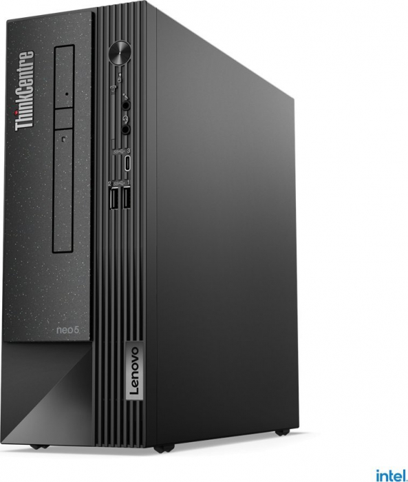 Sistem Desktop PC Lenovo ThinkCentre neo 50s, Intel® Core™ i7 13700 pana la 5.2 GHz, 8 GB RAM DDR4 3200, 512 GB SSD, Intel UHD Graphics 770, Windows 11 Pro, Black [1]