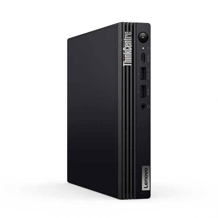 Sistem Mini PC Lenovo ThinkCentre M70q G5, Intel® Core™ i7 14700T pana la 5.2 GHz, 32 GB RAM DDR5, 512 GB SSD, Intel UHD Graphics 770, Windows 11 Pro, Black [2]