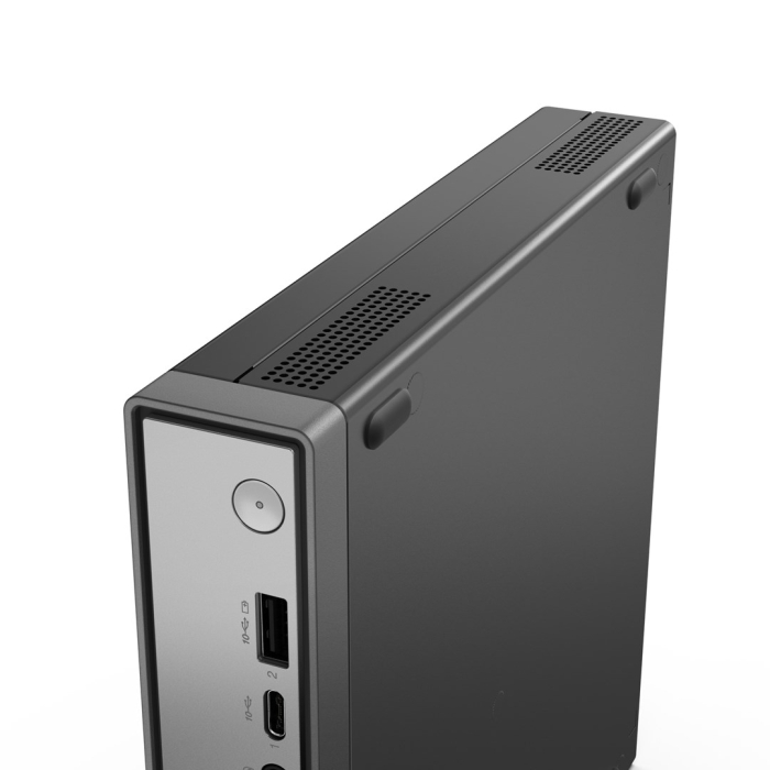 Sistem Mini PC Lenovo ThinkCentre neo, Intel® Core™ 7 240H pana la 5.2 GHz, 16 GB RAM DDR5 5600, 1 TB SSD, Intel® Graphics, Windows 11 Pro, Black [10]