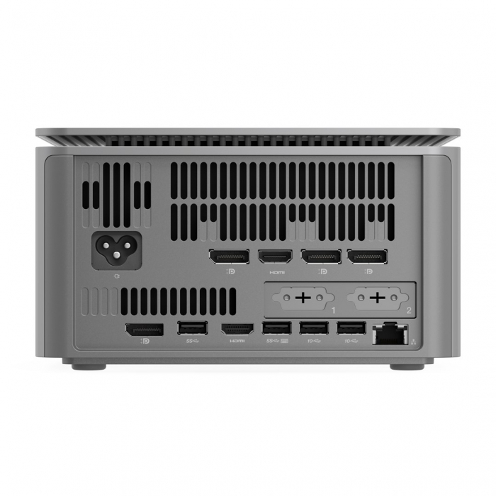 Sistem Mini PC Lenovo ThinkCentre neo Ultra, Intel® Core™ i7 14700 pana la 5.4 GHz, 16 GB RAM DDR5 5600, 1 TB SSD, NVIDIA® GeForce® RTX 4060 8 GB, Windows 11 Pro, Grey [8]