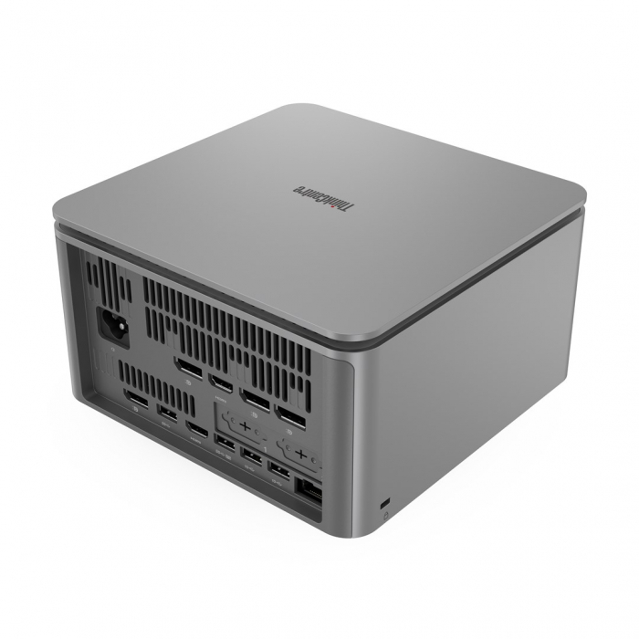 Sistem Mini PC Lenovo ThinkCentre neo Ultra, Intel® Core™ i7 14700 pana la 5.4 GHz, 16 GB RAM DDR5 5600, 1 TB SSD, NVIDIA® GeForce® RTX 4060 8 GB, Windows 11 Pro, Grey [3]