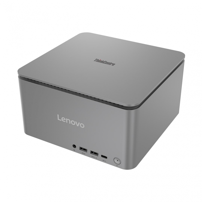 Sistem Mini PC Lenovo ThinkCentre neo Ultra, Intel® Core™ i7 14700 pana la 5.4 GHz, 16 GB RAM DDR5 5600, 1 TB SSD, NVIDIA® GeForce® RTX 4060 8 GB, Windows 11 Pro, Grey [1]