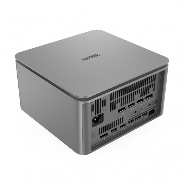 Sistem Mini PC Lenovo ThinkCentre neo Ultra, Intel® Core™ i7 14700 pana la 5.4 GHz, 16 GB RAM DDR5 5600, 1 TB SSD, NVIDIA® GeForce® RTX 4060 8 GB, Windows 11 Pro, Grey [4]